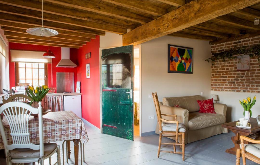 Gite De La Ferme Des Crins Blancs Villa Hazebroek Buitenkant foto